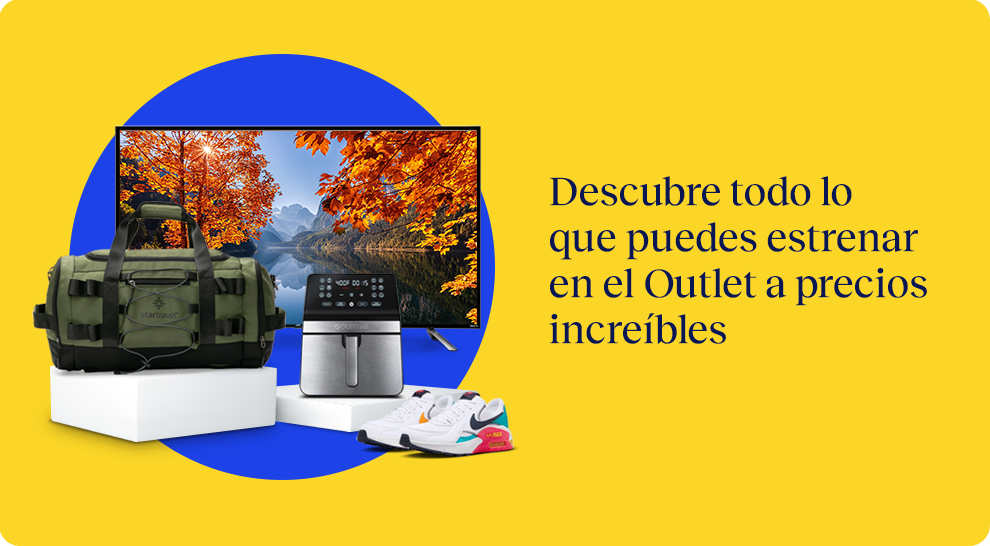 Descubre todo lo que puedes estrenar en el outlet a precios increíbles. Pulsa aquí para comprar.