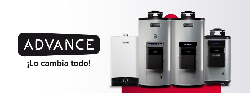 Advance ¡Lo cambia todo! Pulsa aquí para ver calentadores Calorex.