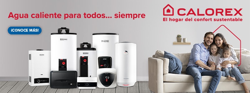 Calorex. El hogar de confort sustentable. Agua caliente para todos, siempre. Pulsa aquí para ver calentadores de agua de la marca.