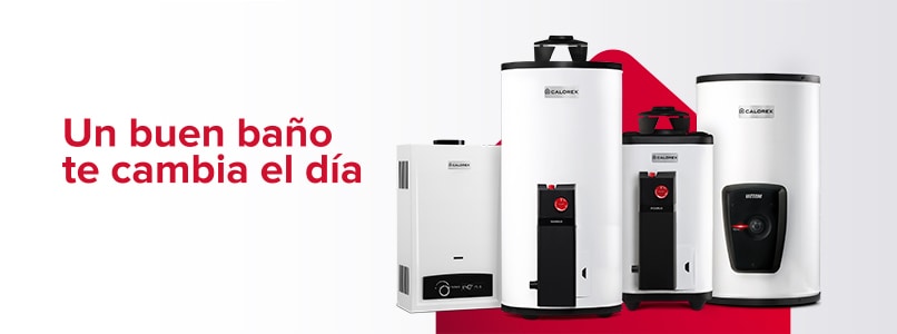Un buen baño te cambia el día. Pulsa aquí para ver calentadores de la marca Calorex.