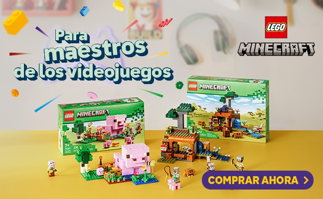LEGO Minecraft. Para los maestros de los videojuegos. Pulsa aquí para comprar.