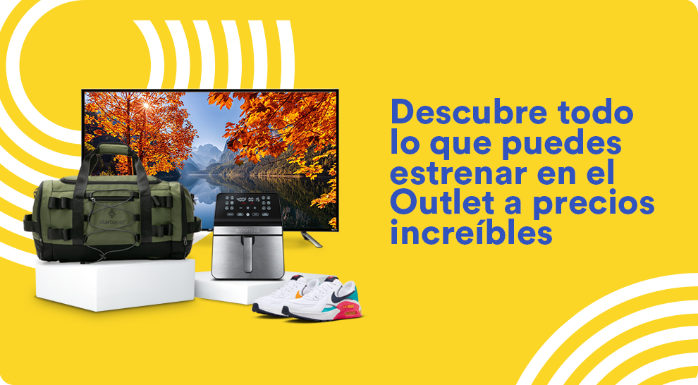 Descubre todo lo que puedes estrenar en el outlet a precios increíbles. Pulsa aquí para comprar.