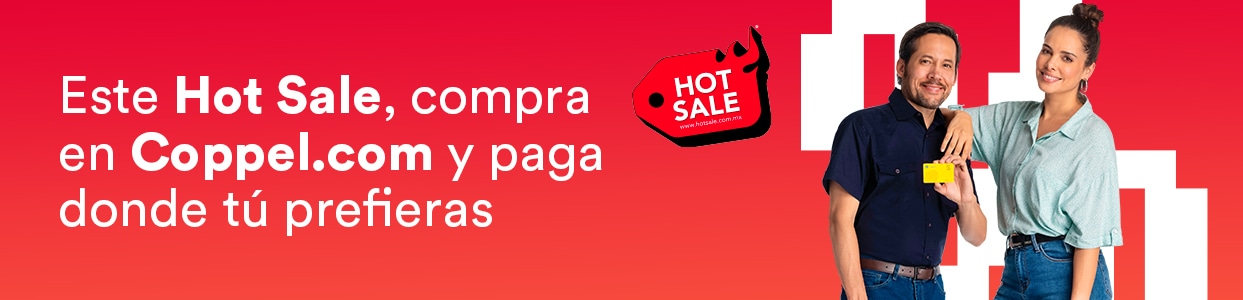 Este Hot Sale, compra en Coppel.com y paga donde tú prefieras.