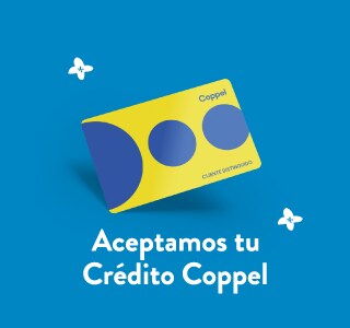Aceptamos tu Crédito Coppel en Fashion Market.