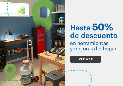 Anuncio: Hasta 50% de descuento en herramientas y mejoras del hogar. Pulsa aquí para descubrir más.