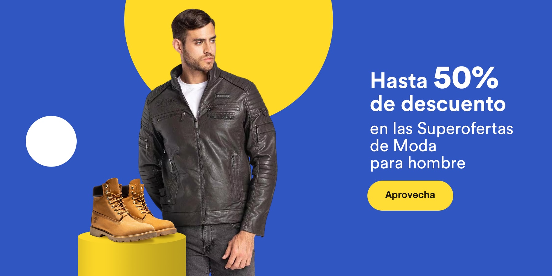 Anuncio: Hasta 50% de descuento en las Superofertas en Moda para hombre. Pulsa aquí para aprovechar.
