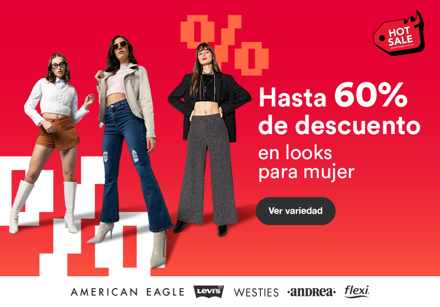 Anuncio: Hot Sale 2025. Hasta 50% de descuento en looks deportivos. Pulsa aquí para armar el tuyo.