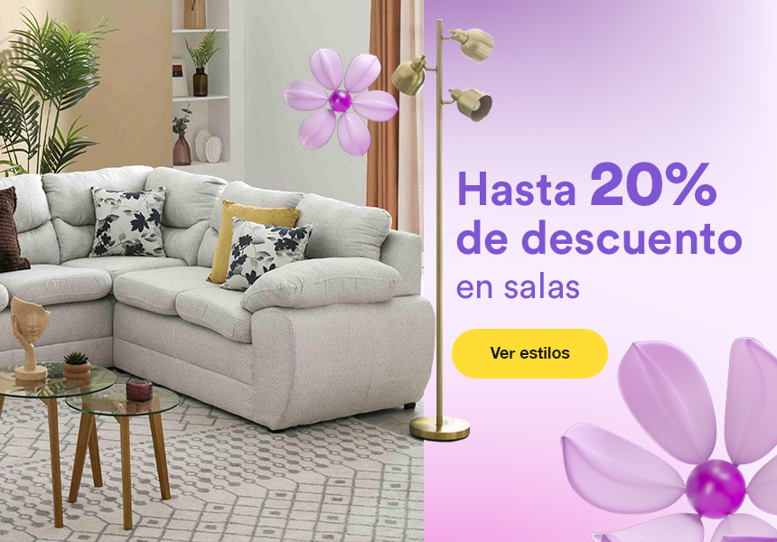 Anuncio: Hasta 20% de descuento en salas. Pulsa aquí para darle el gusto a mamá. 