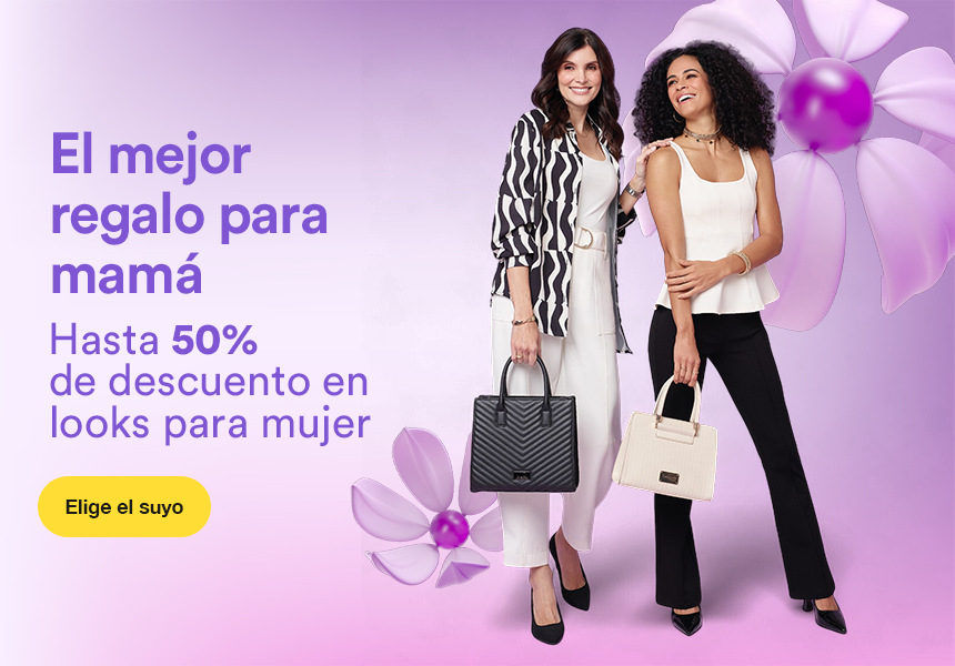 Anuncio: El mejor regalo para mamá. Hasta 50% de descuento en looks para mujer. Pulsa aquí para elegir.
