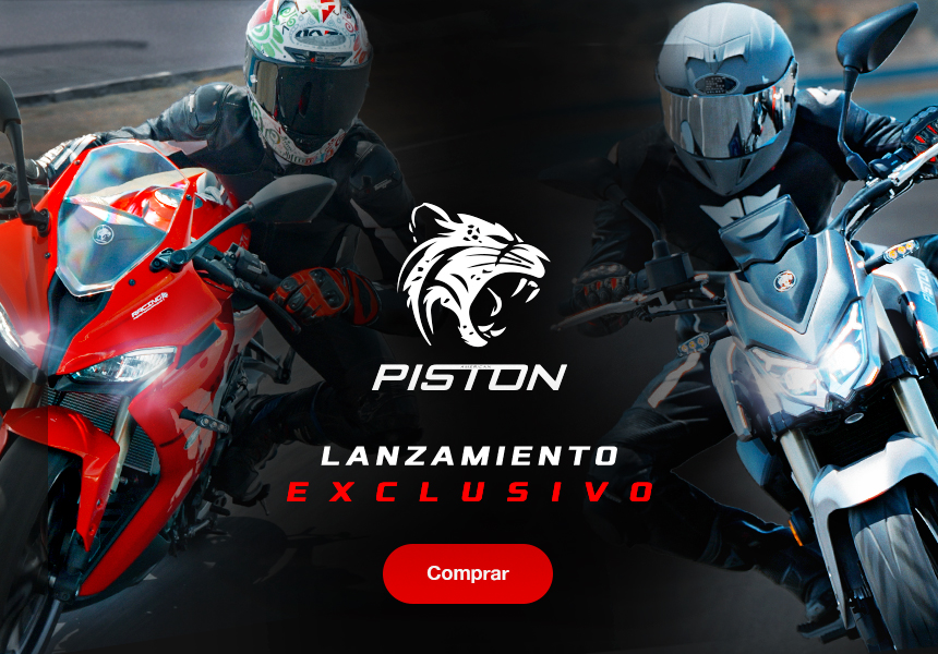 Anuncio: Motocicleta Piston. Lanzamiento exclusivo. Pulsa aquí para descubrirla. 