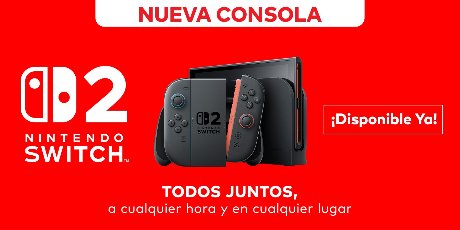La nueva consola de Nintendo Switch 2 ya disponible en Coppel