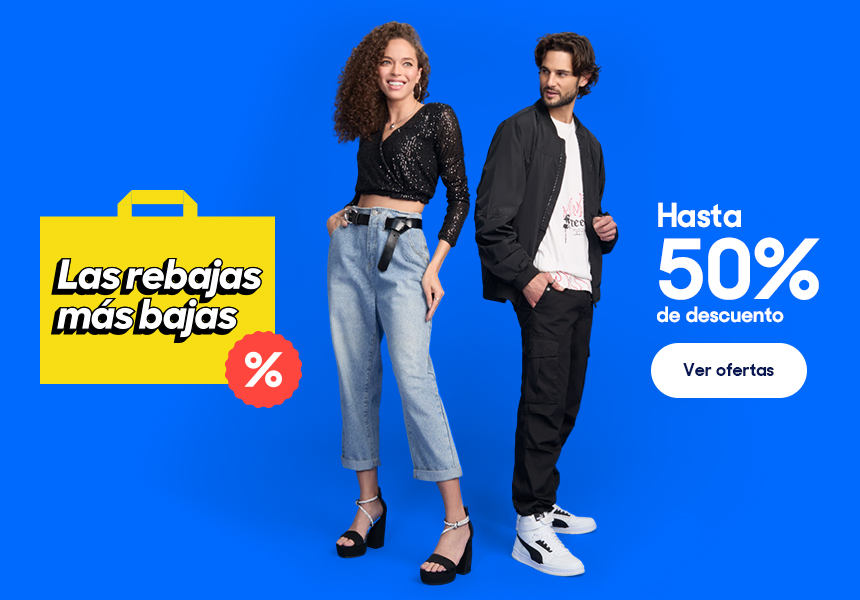Anuncio: Las rebajas más bajas. Hasta 50% de descuento en artículos seleccionados. Pulsa aquí para descubrir ofertas.