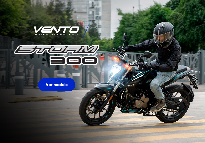 Anuncio: Vento. Storm 300. Pulsa aquí para conocer este modelo de motocicletas.