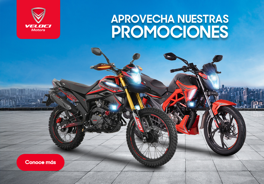 Anuncio: Veloci Motos. Aprovecha nuestras promociones. Pulsa aquí para elegir tu motocicleta favorita.