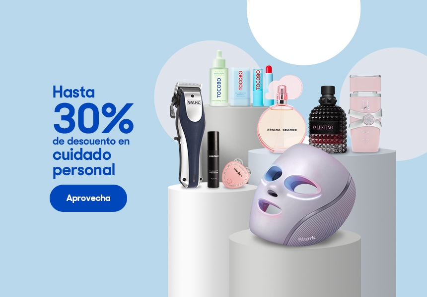 Anuncio: Hasta 30% de descuento en cuidado personal. Pulsa aquí para aprovechar.