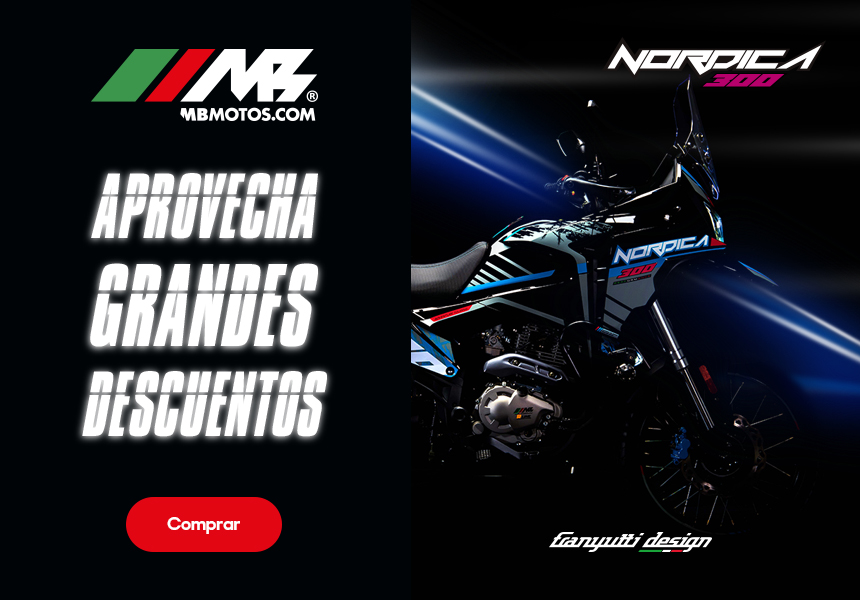 Anuncio: MB Motos. Imagen de moto Nórdica 300. Aprovecha grandes descuentos. Pulsa aquí para descubrir motocicletas.